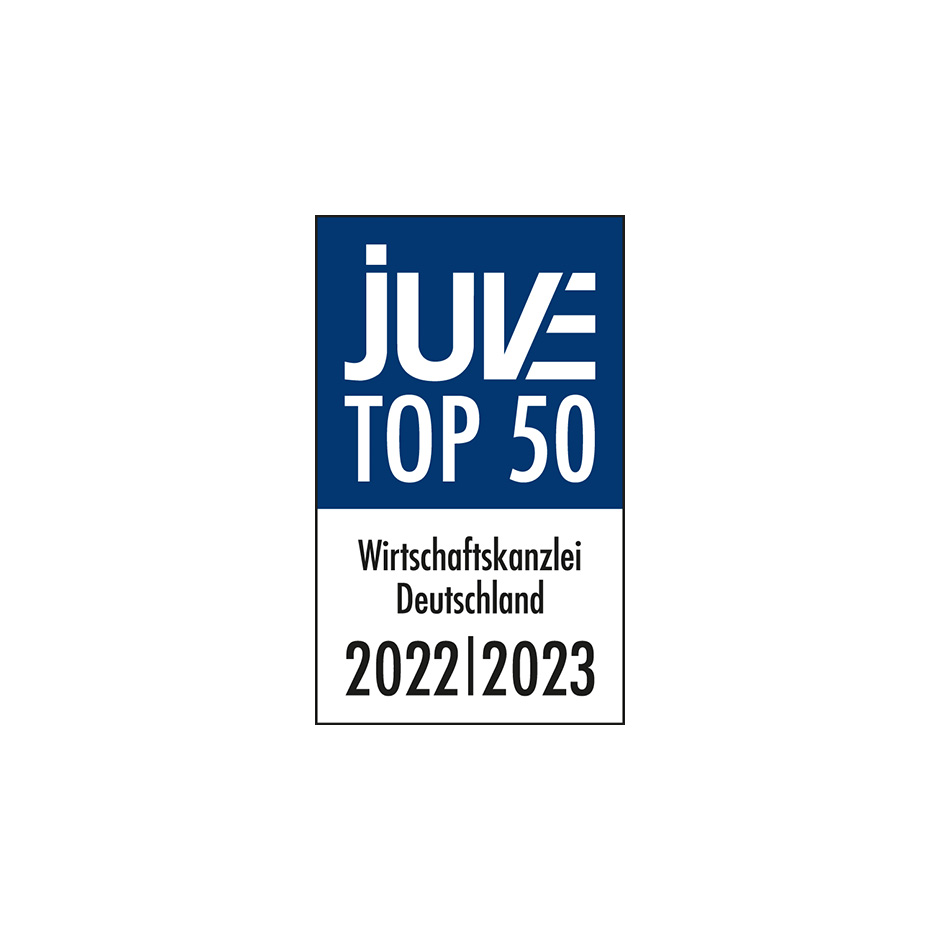 TOP 50 Wirtschaftskanzlei | JUVE Handbuch 2021/2022